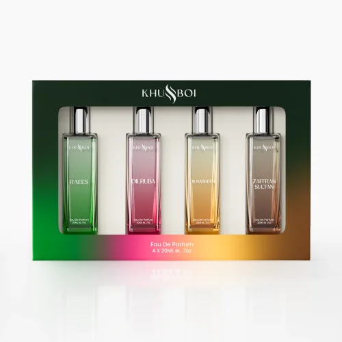 Khusboi Gift Sets – Eau de Parfum (4 X 20ML)