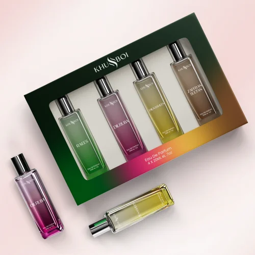 Khusboi Gift Sets – Eau de Parfum (4 X 20ML)